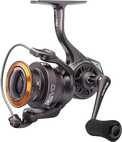 Abu Garcia Spinnrolle, Revo X Spinnrolle, Raubfischangeln, Süßwasserangler, Barsch, Hecht, Zander, Grau, 5.1:1 Übersetzung, robust & leicht, 7+1 Lager, 2500 Abu Garcia Spinnrolle, Revo X Spinnrolle, Raubfischangeln, Süßwasserangler, Barsch, Hecht, Zander, Grau, 5.1:1 Übersetzung, robust & leicht, 7+1 Lager, 2500 von Abu Garcia