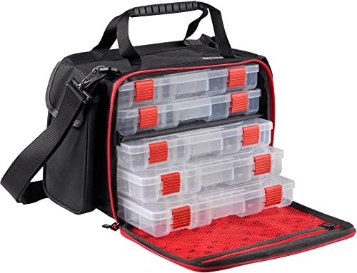 Abu Garcia Lure Angeltasche - Mit Tackle Boxen zum Aufbewahren von Crankbait, Soft Bait, Jerkbait, Swimbait, Spinner, Spoon - Hecht, Barsch, Zanderangeln Abu Garcia Lure Angeltasche - Mit Tackle Boxen zum Aufbewahren von Crankbait, Soft Bait, Jerkbait, Swimbait, Spinner, Spoon - Hecht, Barsch, Zanderangeln von Abu Garcia