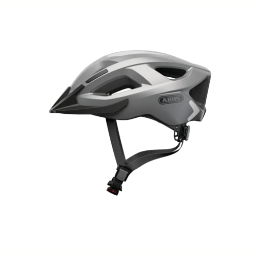 ABUS 86982 Fahrradhelm, Silber (Glare Silver), L (58-62 cm) von ABUS