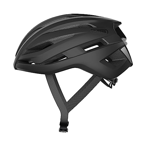 ABUS 87000 Fahrradhelm, Schwarz (Velvet Black), S (51-55 cm) von ABUS