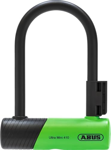 ABUS Bügelschloss 410K Ultra für Fahrrad und E-Scooter - handliches und robustes Fahrradschloss mit praktischer Halterung zum Transport - Fahrrad-Zubehör - Variante 150HB140, Grün + Cobra 10/120 ABUS Bügelschloss 410K Ultra für Fahrrad und E-Scooter - handliches und robustes Fahrradschloss mit praktischer Halterung zum Transport - Fahrrad-Zubehör - Variante 150HB140, Grün + Cobra 10/120 von ABUS