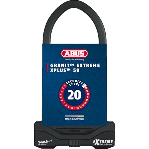 ABUS Bügelschloss Granit Extreme 59 – Motorrad- & Fahrradschloss mit XPlus Zylinder – höchstes ABUS-Sicherheitslevel 20 – Bügelhöhe 260 mm ABUS Bügelschloss Granit Extreme 59 – Motorrad- & Fahrradschloss mit XPlus Zylinder – höchstes ABUS-Sicherheitslevel 20 – Bügelhöhe 260 mm von ABUS