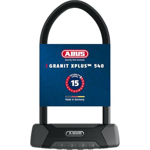ABUS Bügelschloss Granit XPlus 540 + SH B-Halterung - Fahrradschloss mit XPlus Zylinder als Manipulationsschutz - ABUS-Sicherheitslevel 15-230 mm Bügelhöhe ABUS Bügelschloss Granit XPlus 540 + SH B-Halterung - Fahrradschloss mit XPlus Zylinder als Manipulationsschutz - ABUS-Sicherheitslevel 15-230 mm Bügelhöhe von ABUS