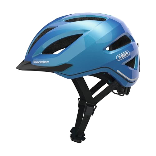 ABUS City-Helm Pedelec 1.1 - Fahrradhelm mit Rücklicht für den Stadtverkehr - für Damen und Herren - Blau, Größe M ABUS City-Helm Pedelec 1.1 - Fahrradhelm mit Rücklicht für den Stadtverkehr - für Damen und Herren - Blau, Größe M von ABUS