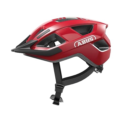 ABUS Fahrradhelm Aduro 3.0 – Sportiver City-Helm in stilvollem Design für alltägliche und sportliche Touren – für Damen und Herren – Rot, Größe L ABUS Fahrradhelm Aduro 3.0 – Sportiver City-Helm in stilvollem Design für alltägliche und sportliche Touren – für Damen und Herren – Rot, Größe L von ABUS
