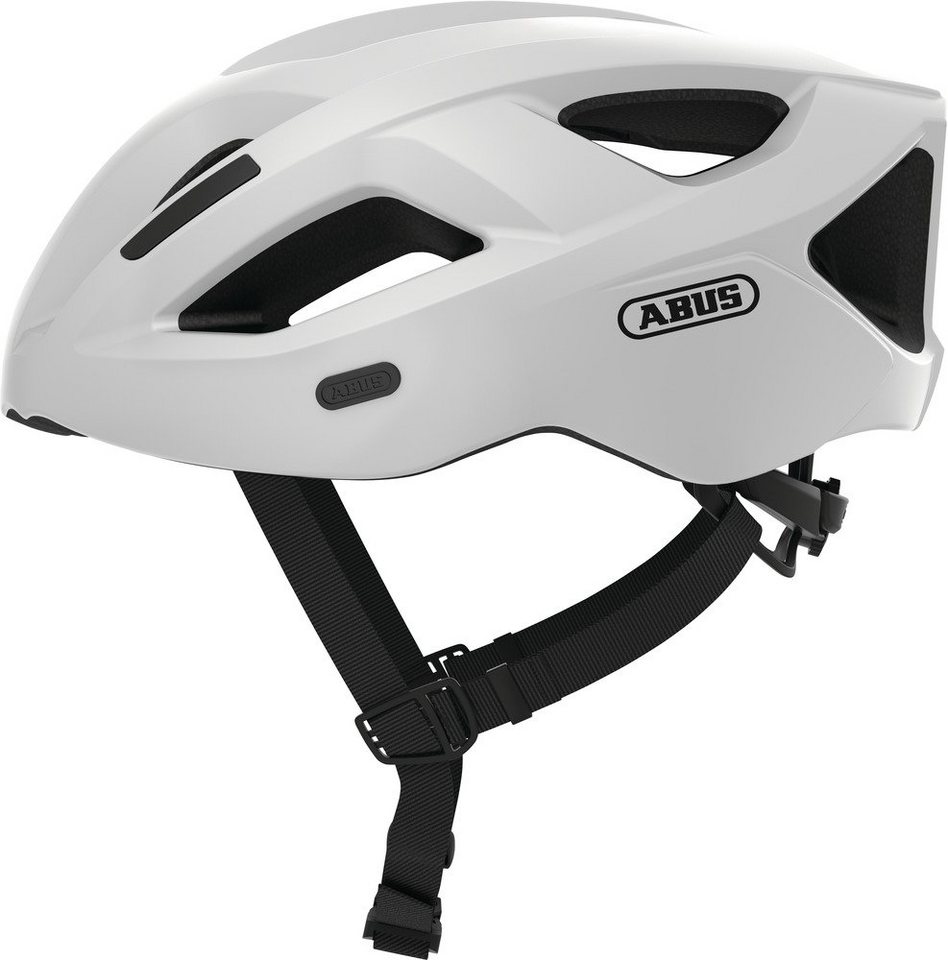 ABUS Fahrradhelm Fahrrad Helm Aduro 2.1 polar Weiß M von ABUS