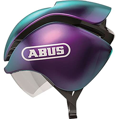 ABUS Fahrradhelm GameChanger Tri - für Triathleten und Rennradfahrer - Aerodynamik für Bestzeiten - für Damen und Herren - Lila, Größe L ABUS Fahrradhelm GameChanger Tri - für Triathleten und Rennradfahrer - Aerodynamik für Bestzeiten - für Damen und Herren - Lila, Größe L von ABUS
