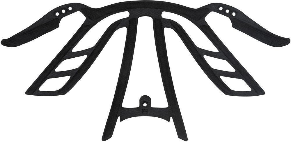 ABUS Fahrradhelm Polsterset AirBreaker black M von ABUS