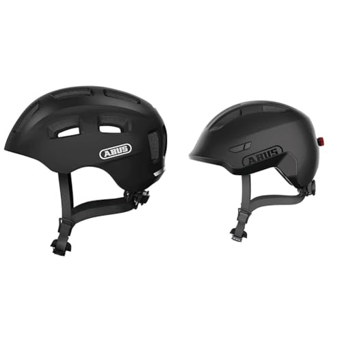 ABUS Fahrradhelm Youn-I 2.0 - mit Licht für Kinder, Jugendliche und Junge Erwachsene & Kinderhelm Smiley 3.0 ACE LED - Fahrradhelm mit Licht ABUS Fahrradhelm Youn-I 2.0 - mit Licht für Kinder, Jugendliche und Junge Erwachsene & Kinderhelm Smiley 3.0 ACE LED - Fahrradhelm mit Licht von ABUS