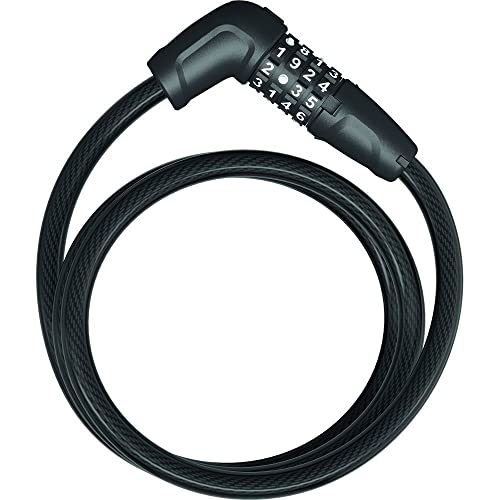 ABUS Kabelschloss Tresor 6412C - Zahlenschloss, indiviudell einstellbar - Stahlkabel mit Kunstoffummantelung - ABUS-Sicherheitslevel 4 - 120 cm, Schwarz ABUS Kabelschloss Tresor 6412C - Zahlenschloss, indiviudell einstellbar - Stahlkabel mit Kunstoffummantelung - ABUS-Sicherheitslevel 4 - 120 cm, Schwarz von ABUS