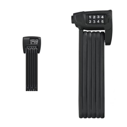 ABUS Faltschloss Bordo 6000C mit SH-Schlosshalter & Faltschloss Bordo Combo Lite 6150/85 mit Tasche - Extra-leichtes Zahlenschloss aus Spezialstahl - ABUS-Sicherheitslevel 6-85 cm - Schwarz ABUS Faltschloss Bordo 6000C mit SH-Schlosshalter & Faltschloss Bordo Combo Lite 6150/85 mit Tasche - Extra-leichtes Zahlenschloss aus Spezialstahl - ABUS-Sicherheitslevel 6-85 cm - Schwarz von ABUS