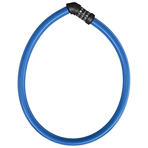ABUS Kabelschloss 4408C - Zahlenschloss - 65 cm langes Stahlkabel mit Kunststoffummantelung - ABUS-Sicherheitslevel 2 - Blau ABUS Kabelschloss 4408C - Zahlenschloss - 65 cm langes Stahlkabel mit Kunststoffummantelung - ABUS-Sicherheitslevel 2 - Blau von ABUS