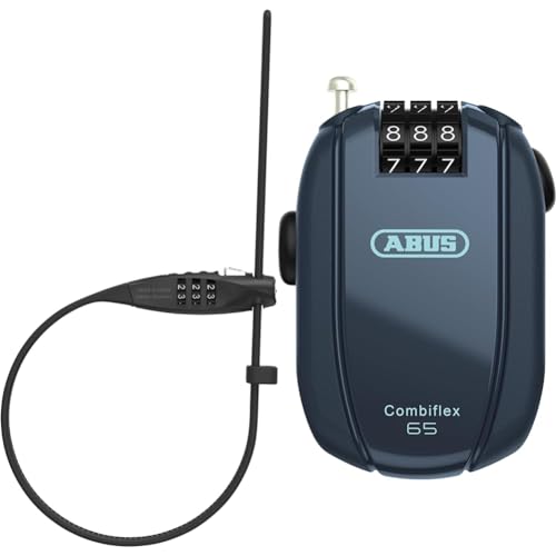 ABUS Kabelschloss Combiflex TravelGuard – Schloss zur Sicherung von Helm & Kabelschloss Combiflex – Schloss zur Sicherung von Skiern, Helm, Kinderwagen und Gepäck ABUS Kabelschloss Combiflex TravelGuard – Schloss zur Sicherung von Helm & Kabelschloss Combiflex – Schloss zur Sicherung von Skiern, Helm, Kinderwagen und Gepäck von ABUS