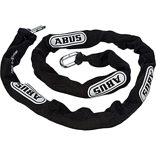 ABUS Kette 6KS - zur Absicherung von Fahrrädern, Gegenständen und mehr - 6 mm starke Kette - kombinierbar mit einem Vorhängeschloss - 110 cm Länge, Schwarz ABUS Kette 6KS - zur Absicherung von Fahrrädern, Gegenständen und mehr - 6 mm starke Kette - kombinierbar mit einem Vorhängeschloss - 110 cm Länge, Schwarz von ABUS