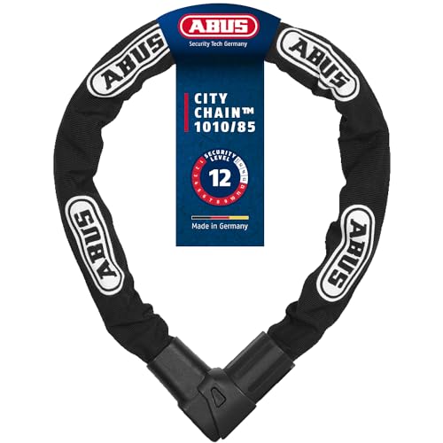 ABUS 33559 Kettenschloss, Schwarz, 85 cm von ABUS