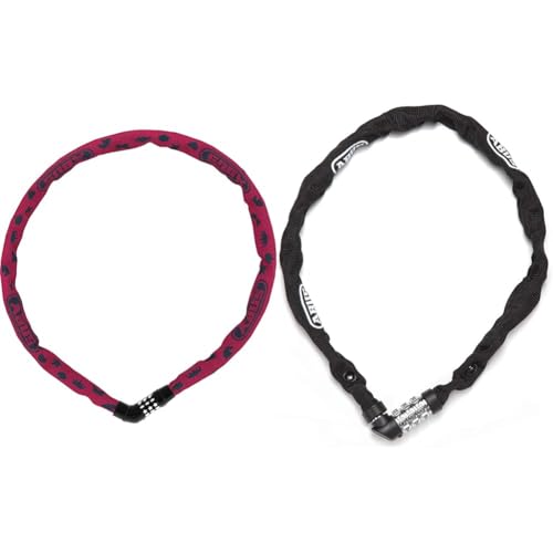 ABUS Kettenschloss Steel-O-Chain 4804C Symbols – Zahlenschloss für Kinderfahrräder – ABUS-Sicherheitslevel 3 – 75 cm – Pink & kettingslot code 1200/60 web black ABUS Kettenschloss Steel-O-Chain 4804C Symbols – Zahlenschloss für Kinderfahrräder – ABUS-Sicherheitslevel 3 – 75 cm – Pink & kettingslot code 1200/60 web black von ABUS