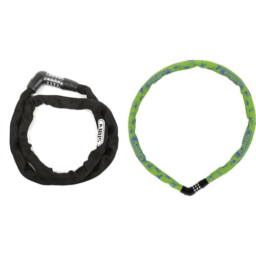 ABUS Kettenschloss Steel-O-Chain 5805C – Zahlenschloss aus 5 mm starken Stahlkette & Kettenschloss Steel-O-Chain 4804C Symbols ABUS Kettenschloss Steel-O-Chain 5805C – Zahlenschloss aus 5 mm starken Stahlkette & Kettenschloss Steel-O-Chain 4804C Symbols von ABUS