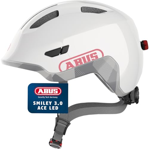 ABUS Unisex, Fahrradhelm, Weiß (Shiny White), S (45-50 cm) ABUS Unisex, Fahrradhelm, Weiß (Shiny White), S (45-50 cm) von ABUS