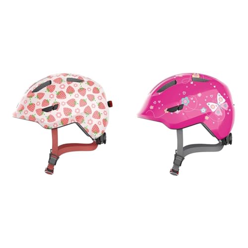 ABUS Kinderhelm Smiley 3.0 LED - Fahrradhelm mit Licht & Kinderhelm Smiley 3.0 - Fahrradhelm mit tiefer Passform ABUS Kinderhelm Smiley 3.0 LED - Fahrradhelm mit Licht & Kinderhelm Smiley 3.0 - Fahrradhelm mit tiefer Passform von ABUS
