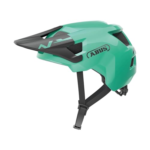 ABUS MTB-Helm YouDrop - Fahrradhelm für Kinder und Jugendliche - für den Alltag oder Touren im Gelände - mit Platz für einen Zopf - Hellgrün, Größe S ABUS MTB-Helm YouDrop - Fahrradhelm für Kinder und Jugendliche - für den Alltag oder Touren im Gelände - mit Platz für einen Zopf - Hellgrün, Größe S von ABUS