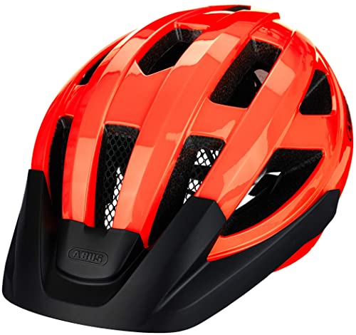 ABUS 87224 Fahrradhelm, Orange (Shrimp Orange), S (51-55 cm) von ABUS