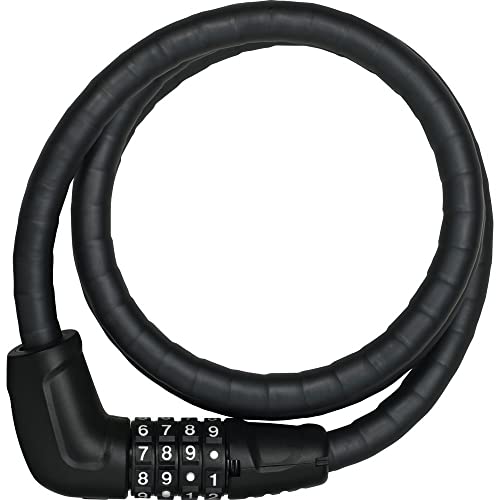 ABUS Panzerkabelschloss Steel-O-Flex Tresorflex 6615C - Zahlenschloss aus Stahlkabel mit Panzer aus Stahlhülsen Sicherheitslevel 5-120 cm, Schwarz ABUS Panzerkabelschloss Steel-O-Flex Tresorflex 6615C - Zahlenschloss aus Stahlkabel mit Panzer aus Stahlhülsen Sicherheitslevel 5-120 cm, Schwarz von ABUS