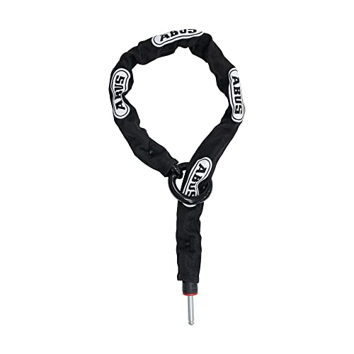 ABUS Rahmenschloss-Einsteckkette – Adaptor Chain 2.0 6KS – Kette zur Zweitsicherung des Fahrrads – 6 mm stark – 130 cm lang – Schwarz ABUS Rahmenschloss-Einsteckkette – Adaptor Chain 2.0 6KS – Kette zur Zweitsicherung des Fahrrads – 6 mm stark – 130 cm lang – Schwarz von ABUS