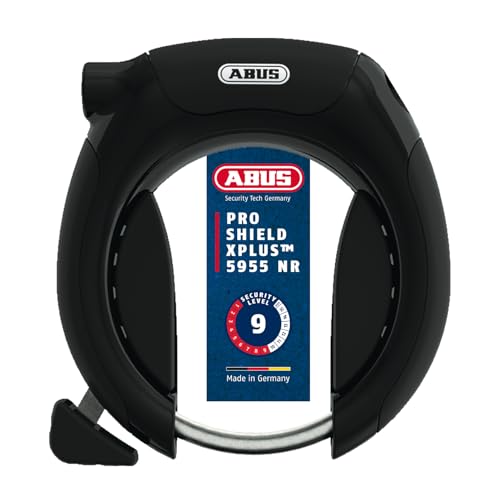 ABUS Rahmenschloss PRO Shield XPlus 5955 NR - Fahrradschloss-Set mit Schlosskette Chain 6KS/85 und Schlosstasche ST5950-8,5 mm - ABUS Sicherheitslevel 9 - Schwarz ABUS Rahmenschloss PRO Shield XPlus 5955 NR - Fahrradschloss-Set mit Schlosskette Chain 6KS/85 und Schlosstasche ST5950-8,5 mm - ABUS Sicherheitslevel 9 - Schwarz von ABUS