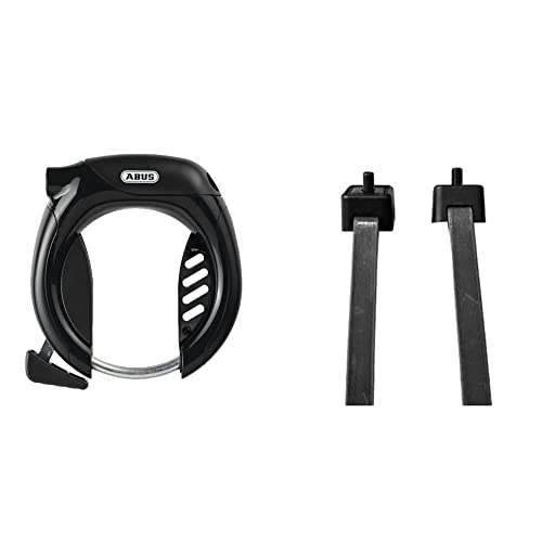 ABUS Rahmenschloss Pro Tectic 4960 NR - Schlüssel abziehbar bei geöffnetem Schloss - Fahrradschloss mit ABUS-Sicherheitslevel 7 & Spannband Universal Rahmenschloss, schwarz, One Size ABUS Rahmenschloss Pro Tectic 4960 NR - Schlüssel abziehbar bei geöffnetem Schloss - Fahrradschloss mit ABUS-Sicherheitslevel 7 & Spannband Universal Rahmenschloss, schwarz, One Size von ABUS