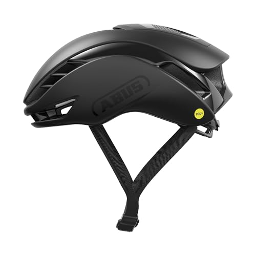 ABUS Rennradhelm Gamechanger 2.0 MIPS - High Performance Aerohelm mit optimierter Aerodynamik und Belüftung - für Damen und Herren - Größe M, Schwarz ABUS Rennradhelm Gamechanger 2.0 MIPS - High Performance Aerohelm mit optimierter Aerodynamik und Belüftung - für Damen und Herren - Größe M, Schwarz von ABUS