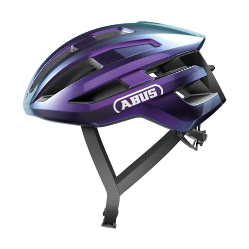 ABUS Rennradhelm PowerDome - leichter Fahrradhelm mit cleverem Belüftungssystem und aerodynamischem Profil - Made in Italy - für Damen und Herren - Violett, Größe M ABUS Rennradhelm PowerDome - leichter Fahrradhelm mit cleverem Belüftungssystem und aerodynamischem Profil - Made in Italy - für Damen und Herren - Violett, Größe M von ABUS