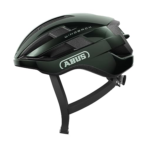 ABUS Rennradhelm WingBack – einfacher Roadhelm für sportliches Fahren im Alltag und in der Freizeit – für Erwachsene und Jugendliche – Grün, Größe M ABUS Rennradhelm WingBack – einfacher Roadhelm für sportliches Fahren im Alltag und in der Freizeit – für Erwachsene und Jugendliche – Grün, Größe M von ABUS