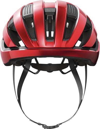 ABUS Rennradhelm WingBack – einfacher Roadhelm für sportliches Fahren im Alltag und in der Freizeit – für Erwachsene und Jugendliche – Rot, Größe M ABUS Rennradhelm WingBack – einfacher Roadhelm für sportliches Fahren im Alltag und in der Freizeit – für Erwachsene und Jugendliche – Rot, Größe M von ABUS