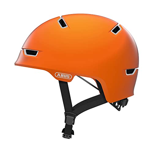 ABUS Stadthelm Scraper 3.0 ACE - Robuster Fahrradhelm für den Stadtverkehr - für Damen und Herren - Orange, Größe M ABUS Stadthelm Scraper 3.0 ACE - Robuster Fahrradhelm für den Stadtverkehr - für Damen und Herren - Orange, Größe M von ABUS