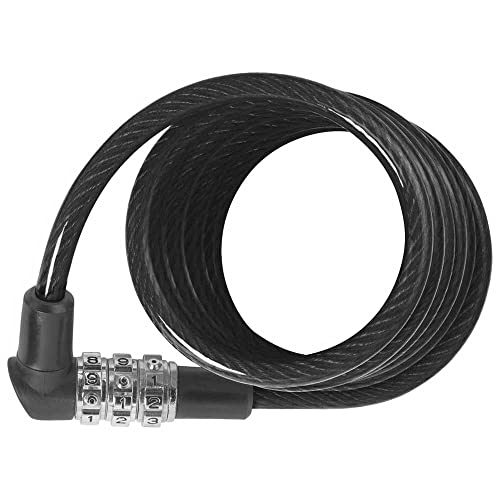 ABUS Spiralkabelschloss 3506C - 6 mm starkes, flexibles Zahlenschloss - ABUS-Sicherheitslevel 1 - 180 cm - Schwarz ABUS Spiralkabelschloss 3506C - 6 mm starkes, flexibles Zahlenschloss - ABUS-Sicherheitslevel 1 - 180 cm - Schwarz von ABUS