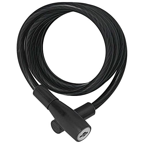ABUS Spiralkabelschloss 3506K - 6 mm starkes, flexibles Fahrradschloss - ABUS-Sicherheitslevel 1 - 120 cm - Schwarz ABUS Spiralkabelschloss 3506K - 6 mm starkes, flexibles Fahrradschloss - ABUS-Sicherheitslevel 1 - 120 cm - Schwarz von ABUS