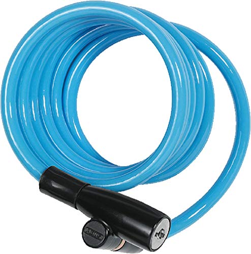 ABUS Spiralkabelschloss 3506K - 6 mm starkes, flexibles Fahrradschloss - ABUS-Sicherheitslevel 1 - 120 cm - Zufallsfarbe ABUS Spiralkabelschloss 3506K - 6 mm starkes, flexibles Fahrradschloss - ABUS-Sicherheitslevel 1 - 120 cm - Zufallsfarbe von ABUS