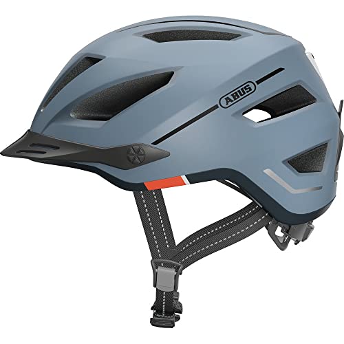 ABUS Stadthelm Pedelec 2.0 - Fahrradhelm mit Rücklicht und Regenhaube - für den Stadtverkehr - für Damen und Herren - Blau, Größe S ABUS Stadthelm Pedelec 2.0 - Fahrradhelm mit Rücklicht und Regenhaube - für den Stadtverkehr - für Damen und Herren - Blau, Größe S von ABUS