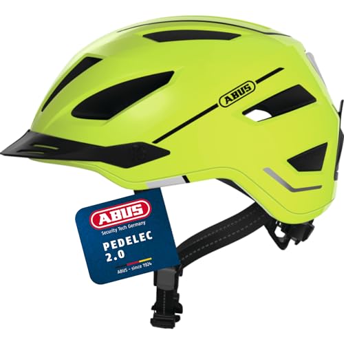 ABUS Stadthelm Pedelec 2.0 - Fahrradhelm mit Rücklicht und Regenhaube - für den Stadtverkehr - für Damen und Herren - Gelb, Größe S ABUS Stadthelm Pedelec 2.0 - Fahrradhelm mit Rücklicht und Regenhaube - für den Stadtverkehr - für Damen und Herren - Gelb, Größe S von ABUS