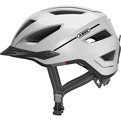 ABUS Stadthelm Pedelec 2.0 - Fahrradhelm mit Rücklicht und Regenhaube - für den Stadtverkehr - für Damen und Herren - Weiß, Größe M ABUS Stadthelm Pedelec 2.0 - Fahrradhelm mit Rücklicht und Regenhaube - für den Stadtverkehr - für Damen und Herren - Weiß, Größe M von ABUS