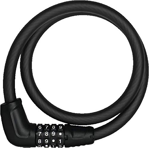 ABUS Kabelschloss Tresor 6412C + SCMU-Halter - Zahlenschloss, indiviudell einstellbar - Stahlkabel mit Kunstoffummantelung - ABUS-Sicherheitslevel 4 - 85 cm, Schwarz ABUS Kabelschloss Tresor 6412C + SCMU-Halter - Zahlenschloss, indiviudell einstellbar - Stahlkabel mit Kunstoffummantelung - ABUS-Sicherheitslevel 4 - 85 cm, Schwarz von ABUS