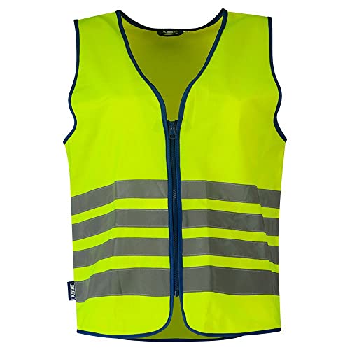 ABUS Warnweste Lumino Reflex Vest - Sicherheitsweste für bessere Sichtbarkeit bei Tag und Nacht - für Erwachsene - mit Reißverschluss - Größe M von ABUS