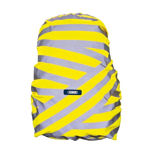 ABUS reflektierender Regenschutz für Rucksäcke - Lumino X-Urban Cover - wasserdichter & sichtbarer Rucksacküberzug - Gelb/Silber ABUS reflektierender Regenschutz für Rucksäcke - Lumino X-Urban Cover - wasserdichter & sichtbarer Rucksacküberzug - Gelb/Silber von ABUS