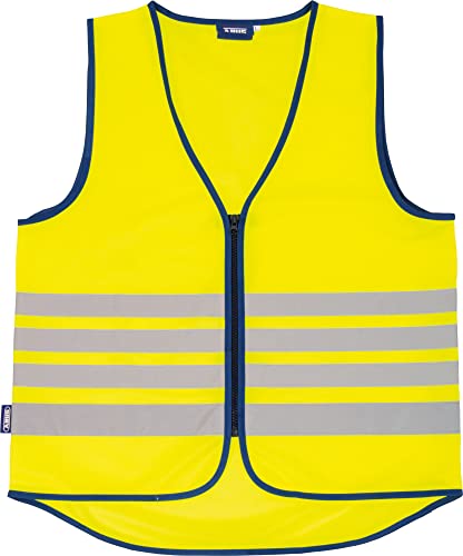 ABUS Warnweste Lumino Reflex Vest - Sicherheitsweste für bessere Sichtbarkeit bei Tag und Nacht - für Erwachsene - mit Reißverschluss - Größe XXXL von ABUS