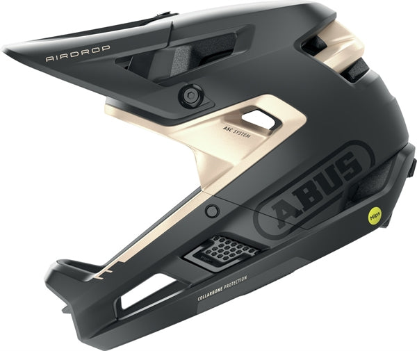 Abus Airdrop Mips Black Gold | Fullface-Helm BMX MTB Abus Airdrop Mips Black Gold | Fullface-Helm BMX MTB von ABUS