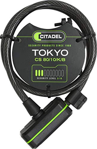 Citadel Cable flexible de 60 cms, Schwarz von ABUS