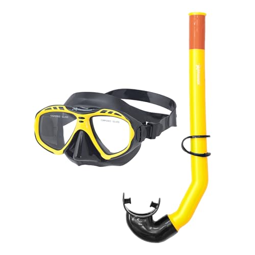 ABYSSTAR 24247yl Maske & Snorkel, gelb, SR ABYSSTAR 24247yl Maske & Snorkel, gelb, SR von ABYSSTAR