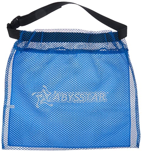 Abysstar Unisex – Erwachsene Tauchnetz mit Schutz, Muschelhalter, Fische, Mehrfarbig, Einheitsgröße von ABYSSTAR