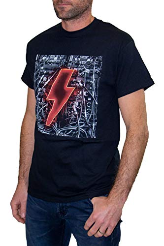 AC/DC Herren Power Up T-Shirt, Flash, S von AC/DC