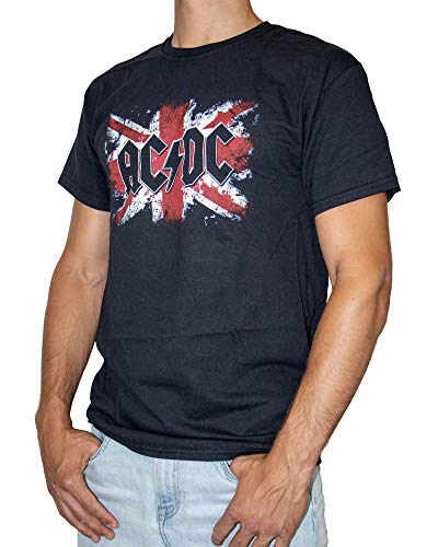 AC/DC Kinder T-Shirt, Flag, schwarz, Gr.164 von AC/DC